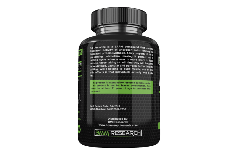 Andarine S4 - Supplement Facts - 2