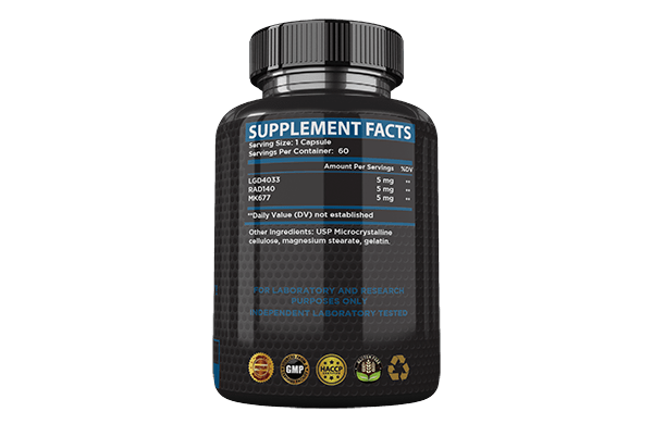 Bulking Stack Premium Quality - Supplement Facts - 2