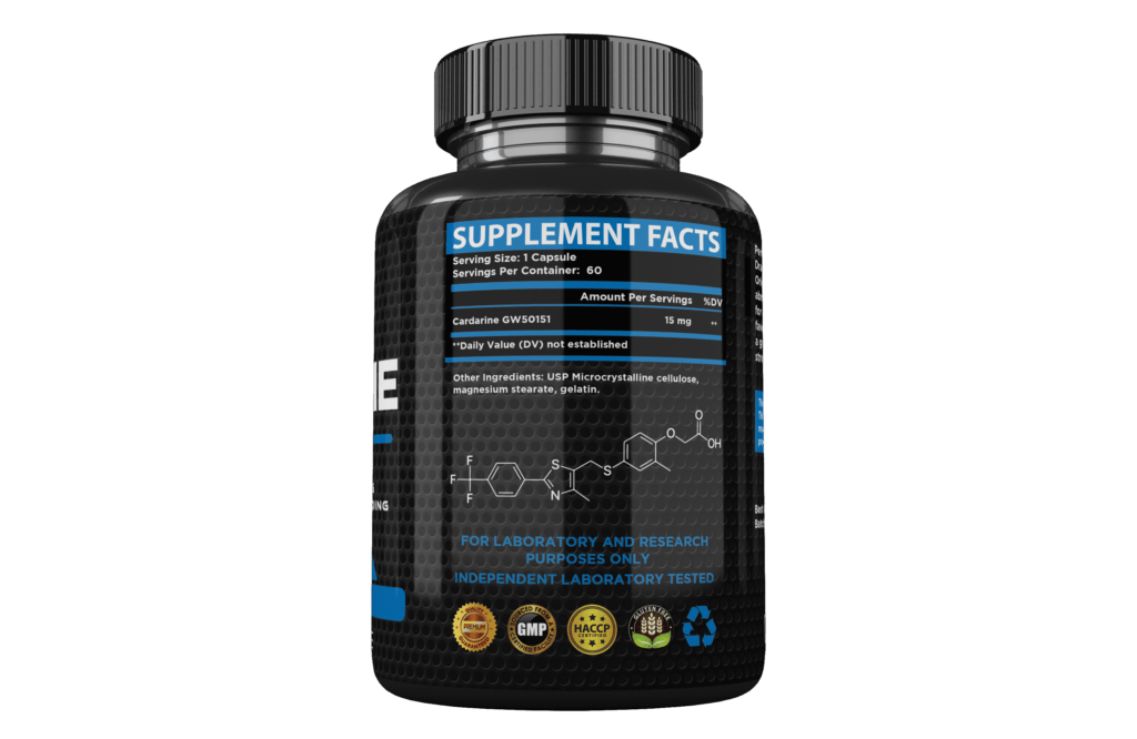 Cardarine - GW501516 - Supplement Facts