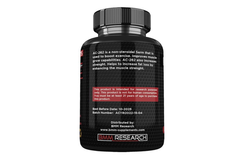 AC-262 - supplements Facts