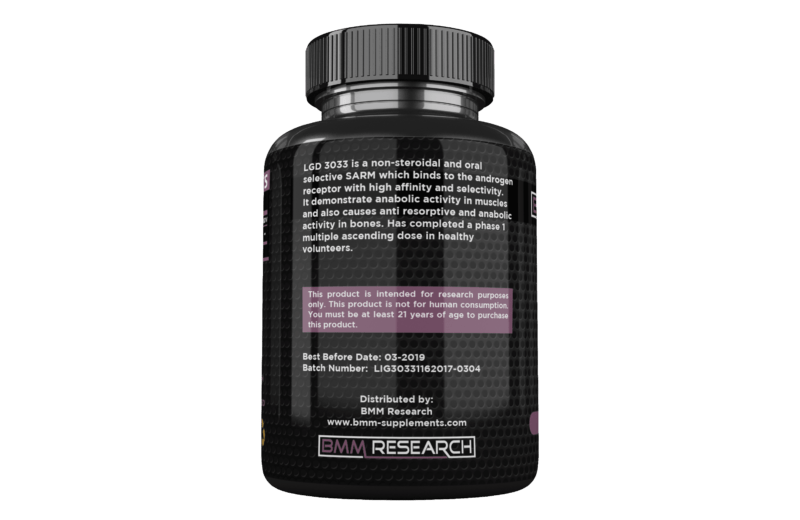LGD 3033 - Supplement Facts -2