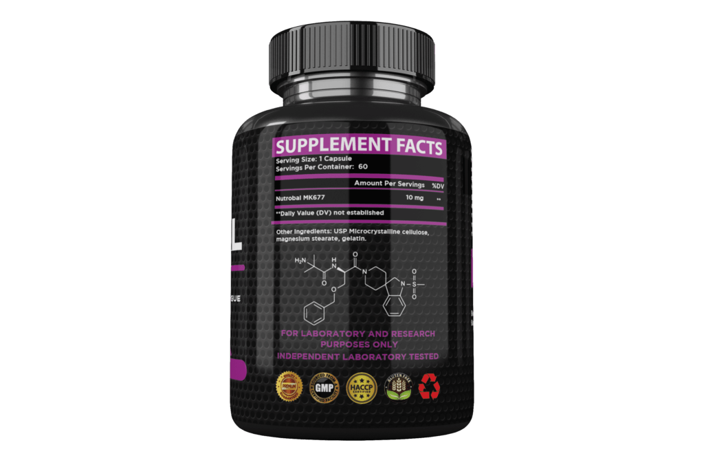 Nutrobal MK677 - Supplement Facts