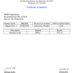 Certificado de análisis OSTA1162018-0204 -1